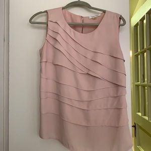 Pink shell top